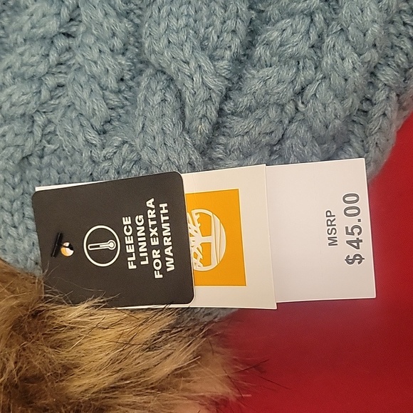 NWT Timberland fleeced lined winter hat - Picture 8 of 9